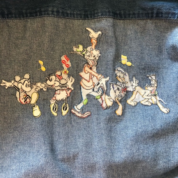 Women’s Disney Big Shirt - Denim - Picture 6 of 11